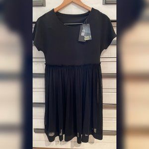 SH Collection Tulle Mini Dress With Underlay